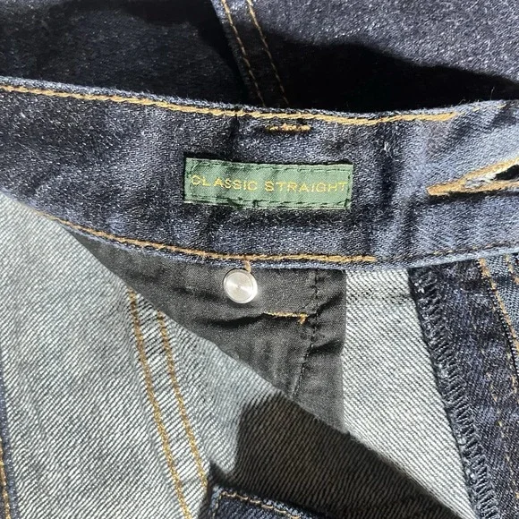 LRL Lauren Ralph Lauren Jeans Womens 12P Size 12 Petite Classic Straight Denim - Picture 4 of 12